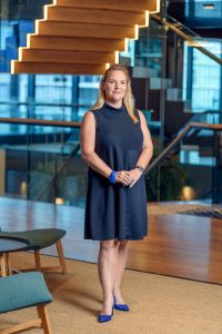 Full length corporate portrait of business woman in Brisbane, QLD.
